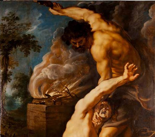 Rubens’ Cain Slaying Abel, around 1608-09